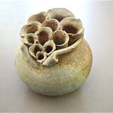 Terracotta flower-spade, a unique creation from the 1970s