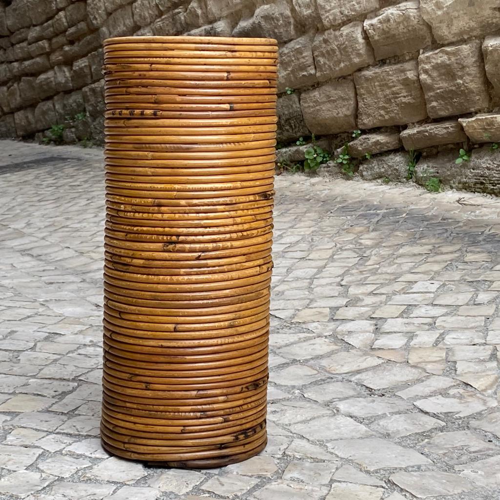 Rattan umbrella stand