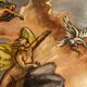 Modern oil on canvas in the style of Tiepolo.