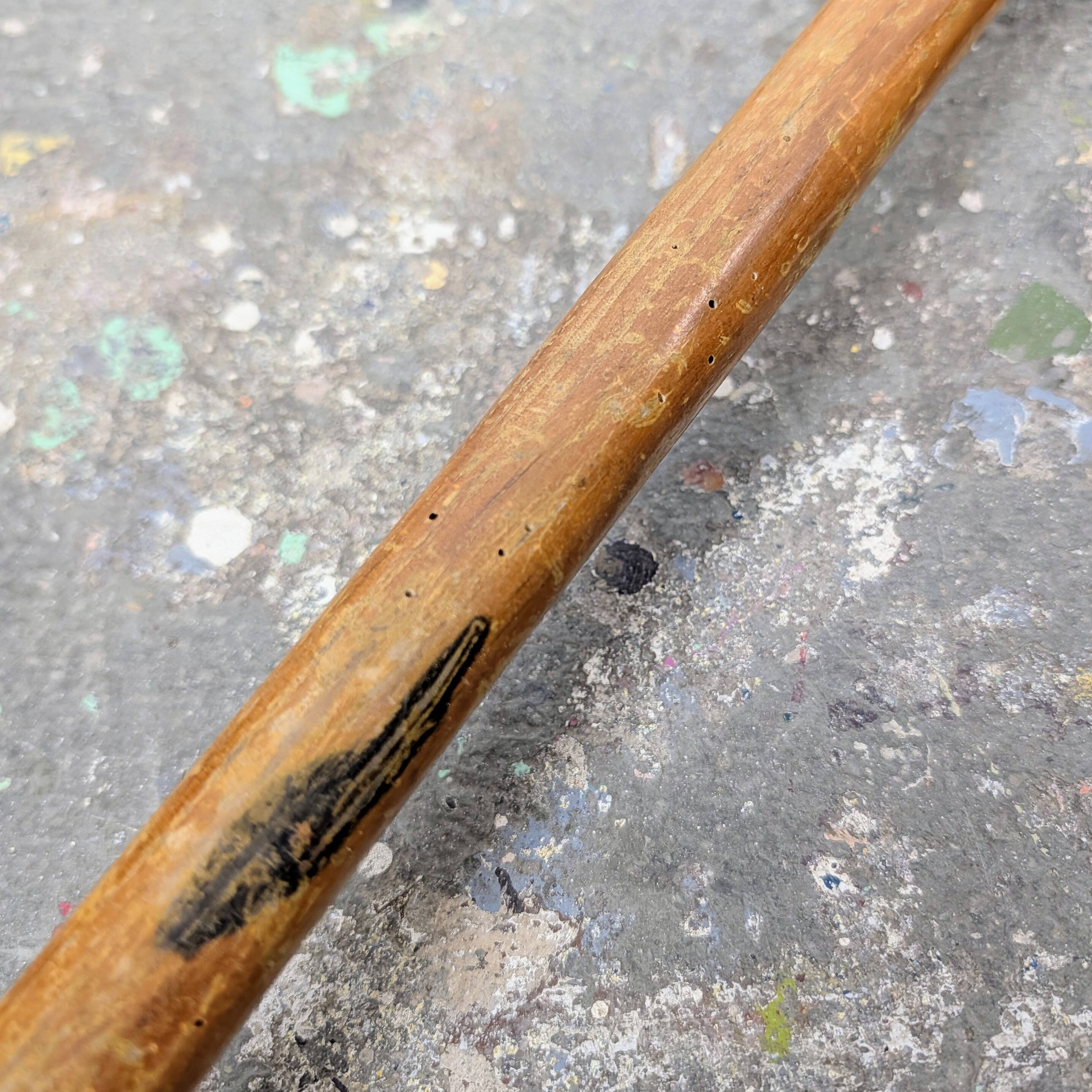 Paire de rames anciennes en bois
