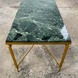 Marble and bronze coffee table 1960