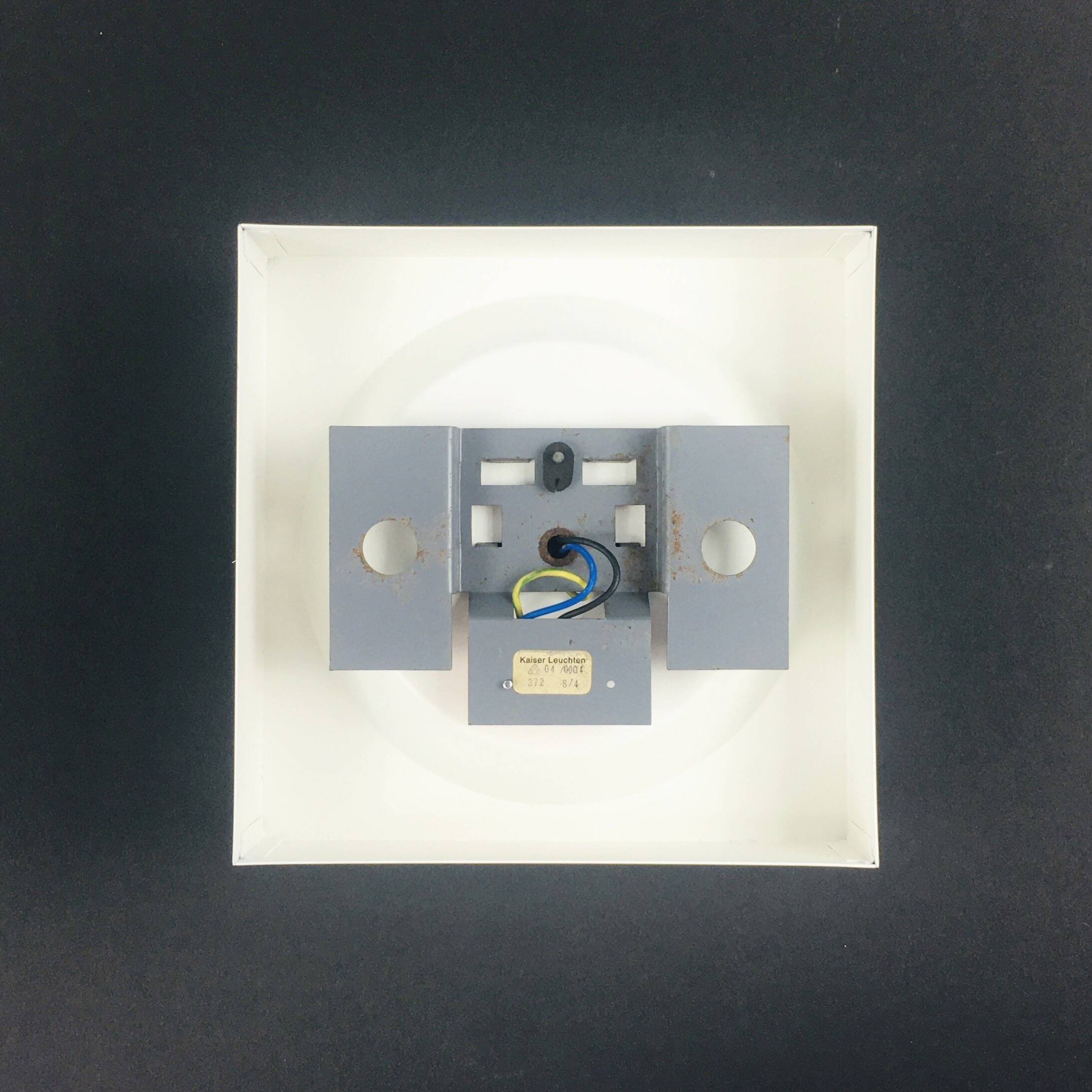 Pair of Space Age Wall Lamps by K. Hempel for Kaiser Leuchten, Germany, 70s