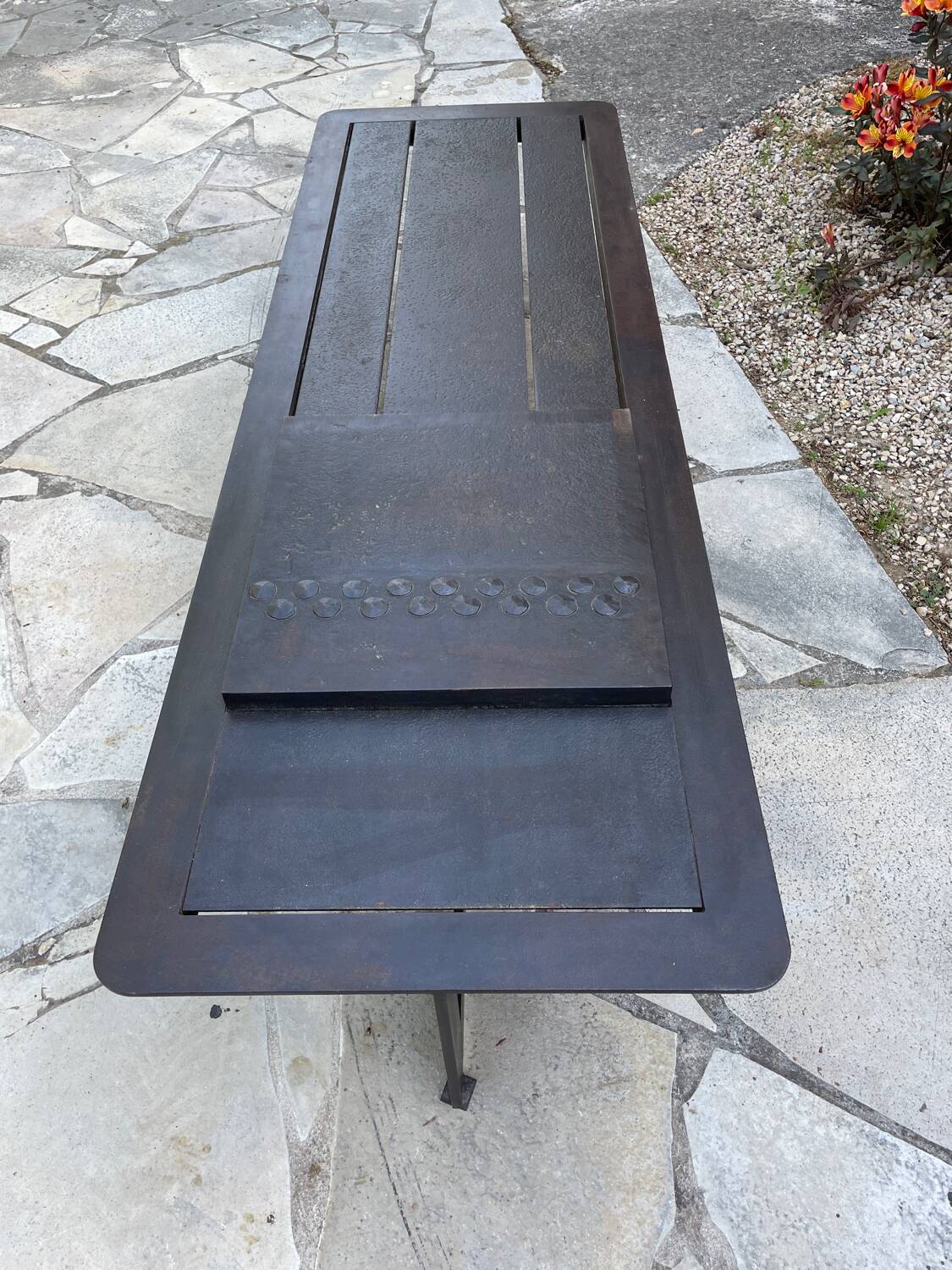 1980 Steel Coffee Table