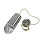 Raak Amsterdam - B 1015 - suspended lamp 'bullet' - aluminium - crystal - 1960s