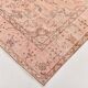 Tapis vintage turc classique rose poudré, 199x303 cm