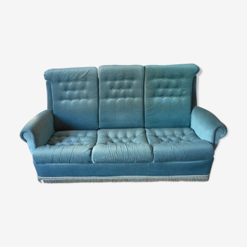 Velvet sofa