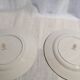 Set of 2 Lunéville plates Saverne porcelain old
