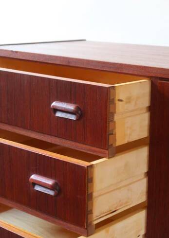 Mid-century Scandinavian teak sideboard from the 60s