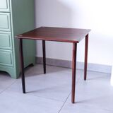Small Scandinavian side table in rosewood by Georg Petersen