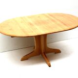 Vintage extendable dining table made in the 1970s