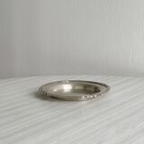 Silver-plated metal bowl