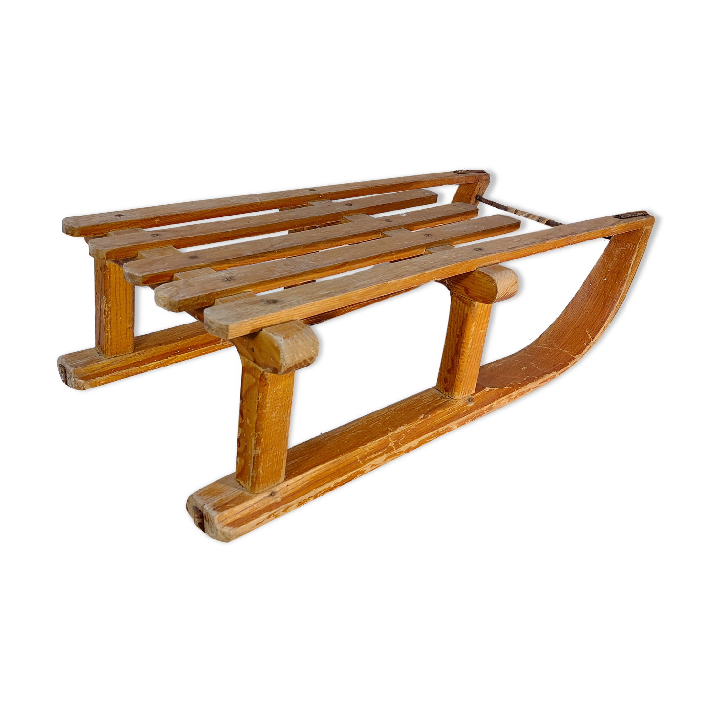 Old wooden sledge