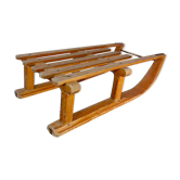 Ancienne luge en bois