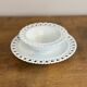Opal heart bowl and dish