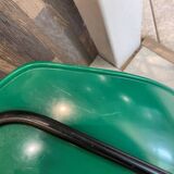 A shell chair by Pierre Guariche for Meurop, green, vintage 1960s