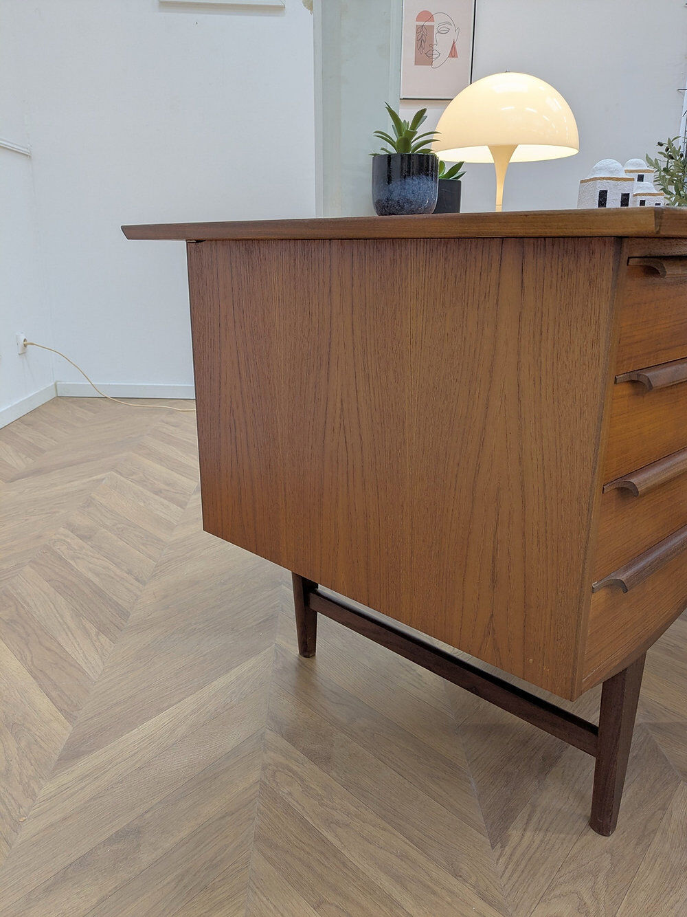 Vintage Scandinavian desk