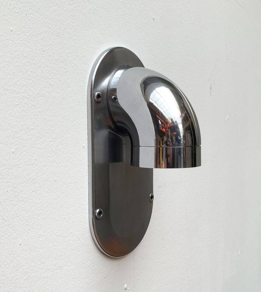 Vintage Danish Pipeline wall lamps by Ole Pless Jørgensen for Nordisk Solar, set of 2.