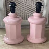 Pair of vintage ceramic lamps
