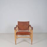 Danish Safari chair by Aage Bruun & Søn, 1950s