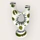 Vintage Revernay vase from the 1950s – glazed ceramic – double horn shape