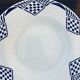 Lot de 4 assiettes plates motif lustucru