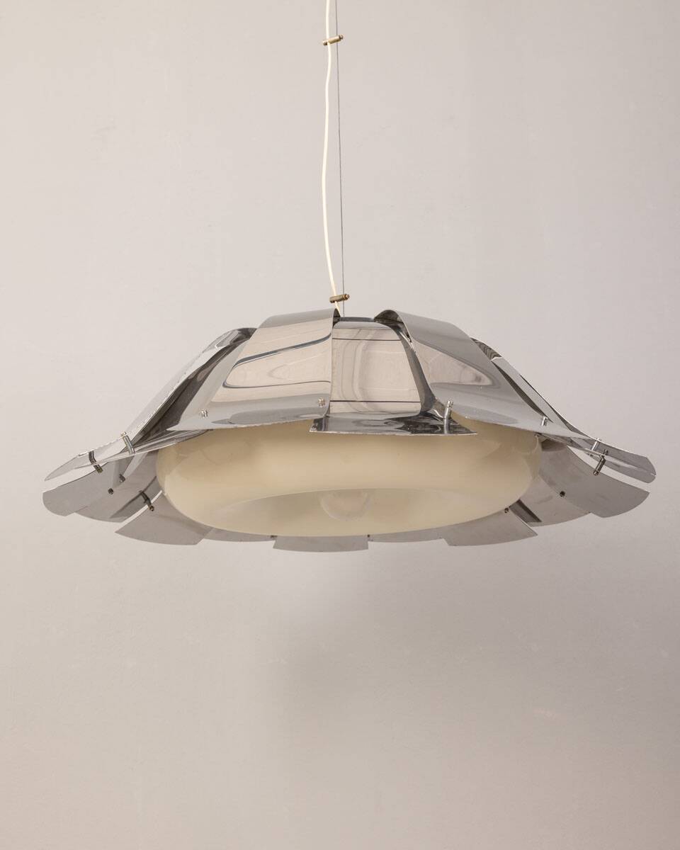 70s vintage chandelier mod. "Pamela" Design E. Arcelli for Tronconi