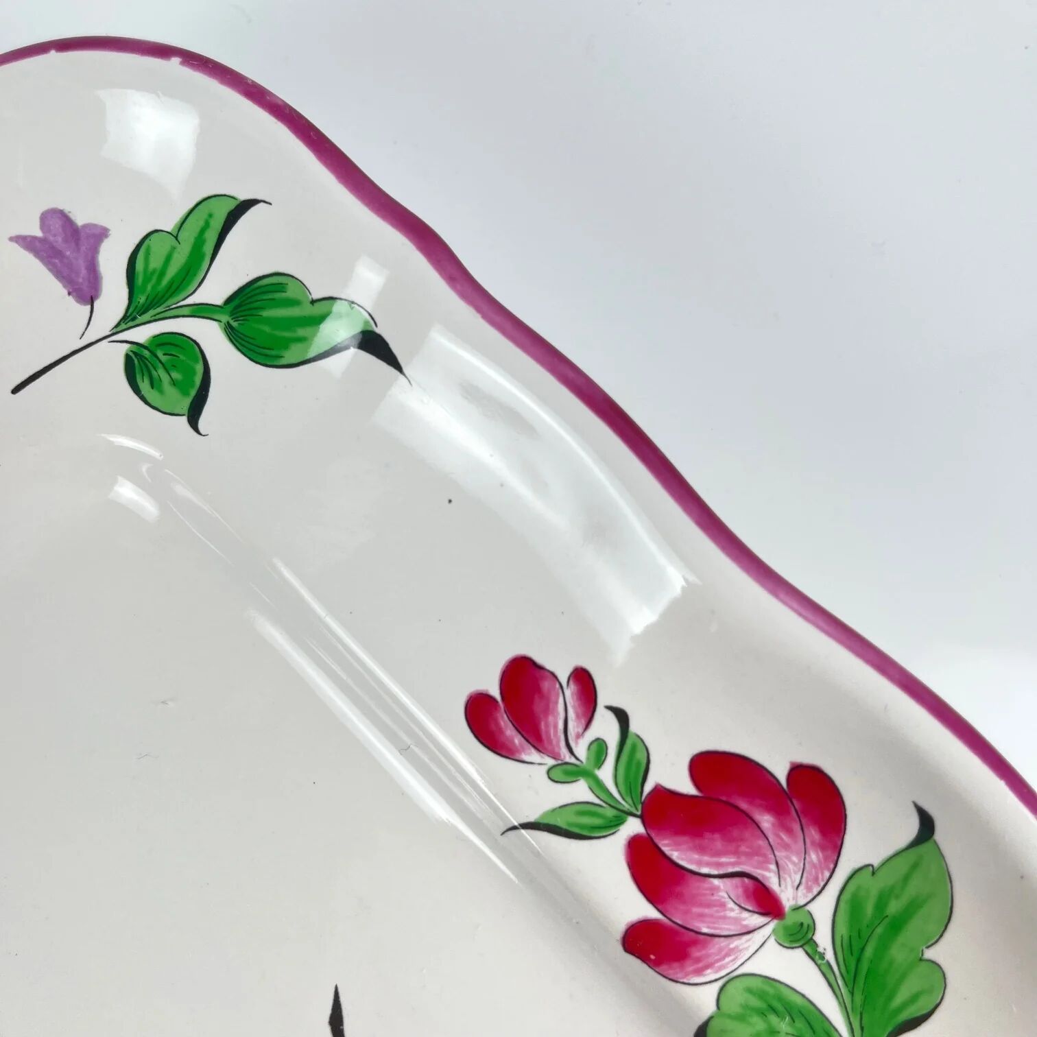 Rectangular plate model street lamp by KG Lunéville