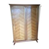 Vintage compass feet cabinet