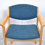 Danish chair by Erik Kirkegaard for Høng Stolefabrik Denmark 1987