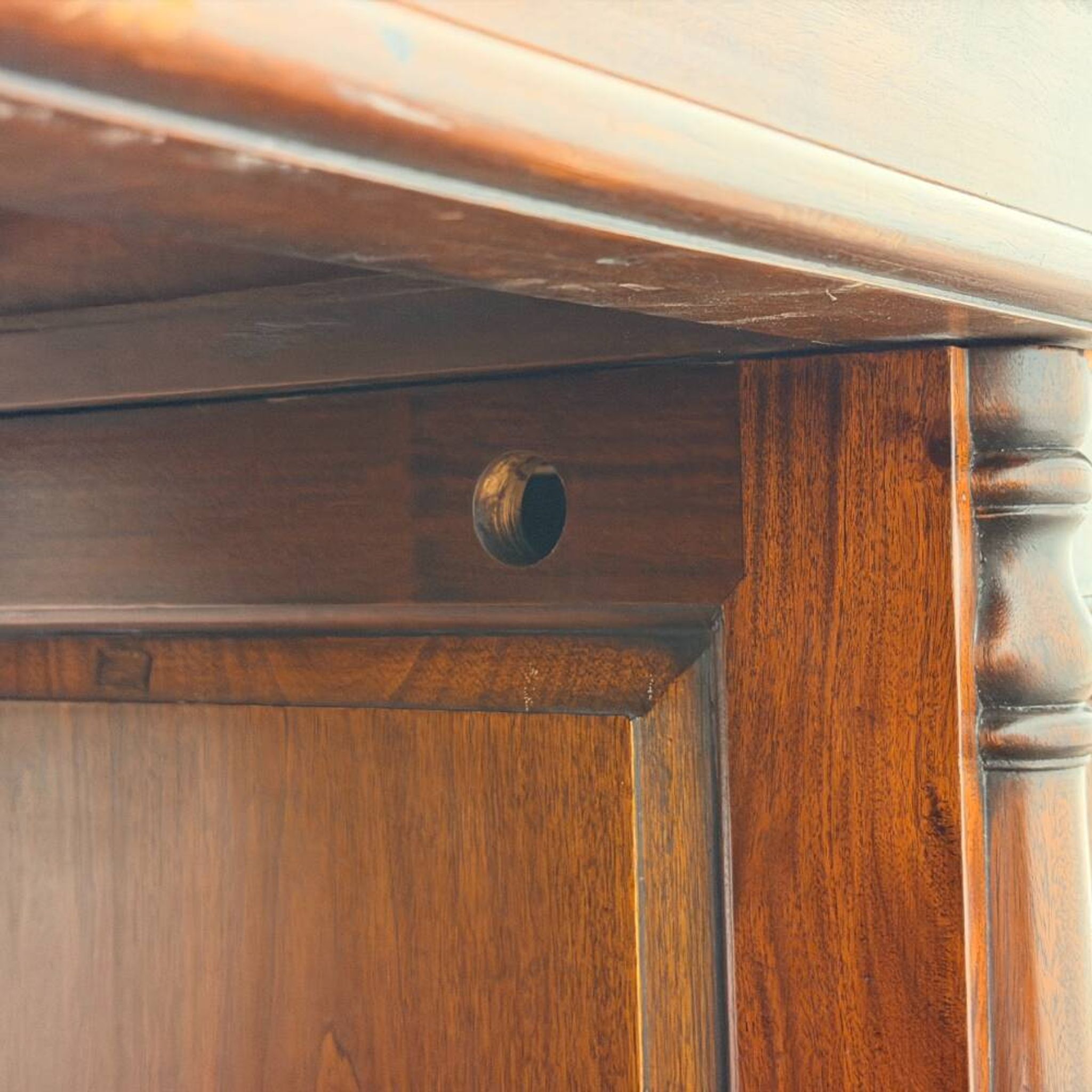 Grand bureau anglais classique