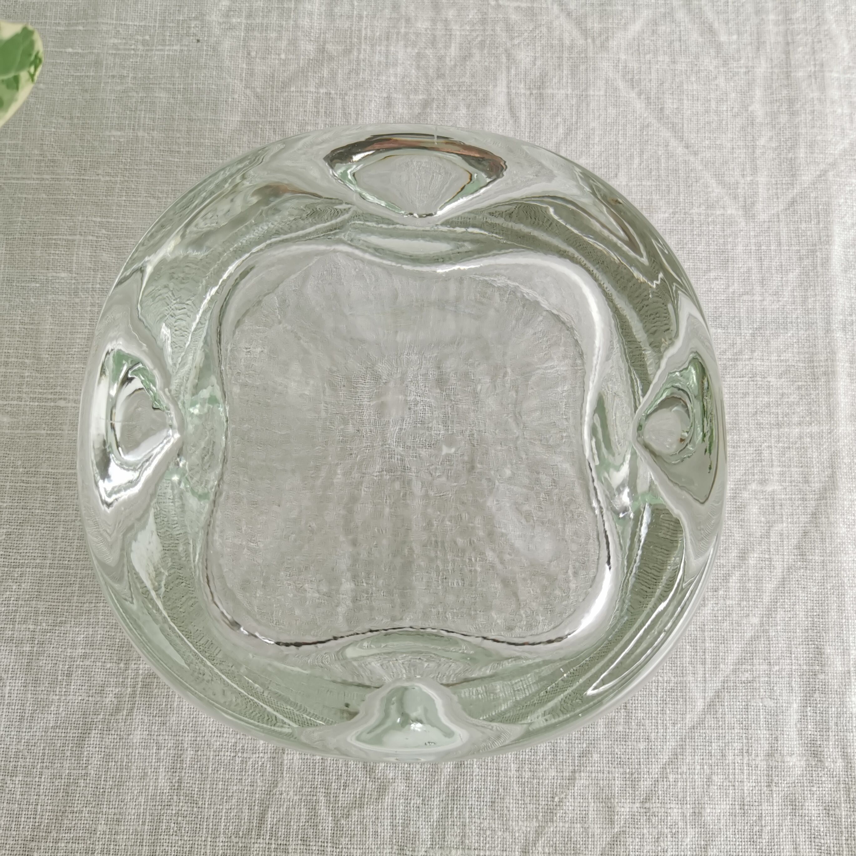 Cendrier en verre