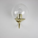 Mid-century wall lamp/ Kamenický Šenov, 1970's.