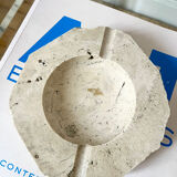 Travertine ashtray