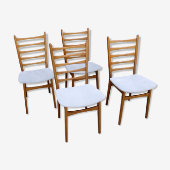 Set of 4 chairs, 1960s