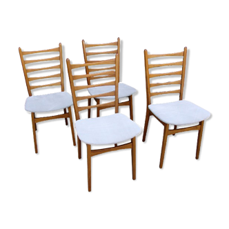 Set of 4 chairs, 1960s