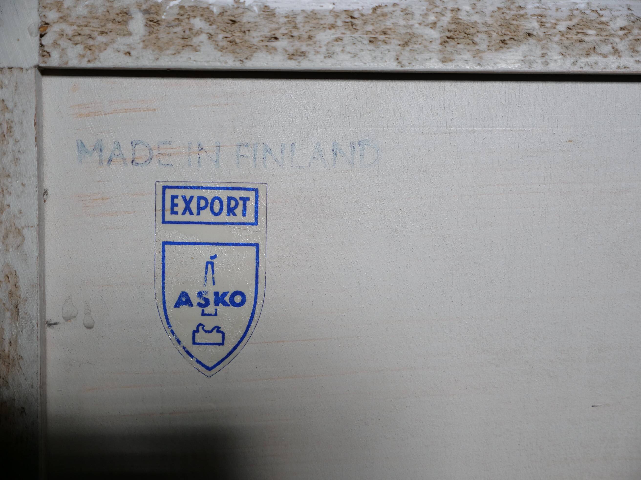 Tectonia wall unit by jussi peippo for asko, 1960s