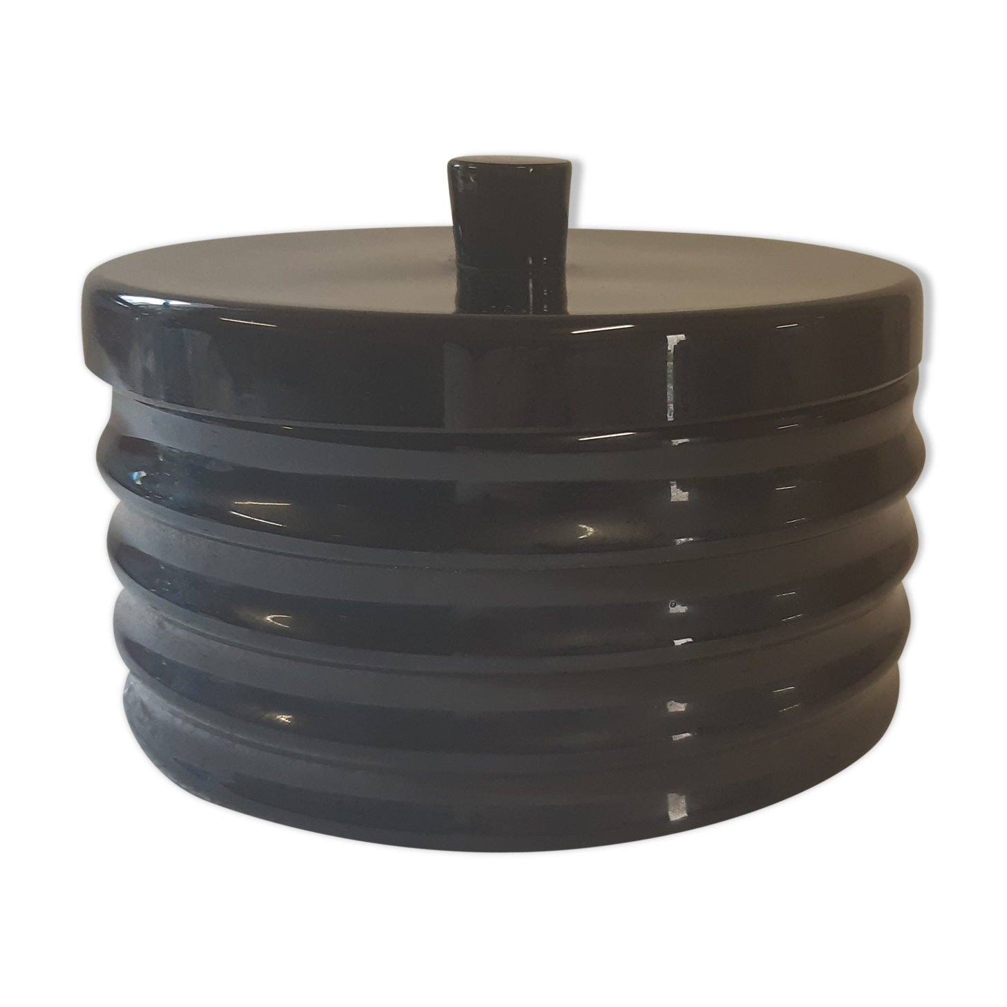 Baccarat black crystal candy