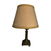 Golden bronze bedside lamp