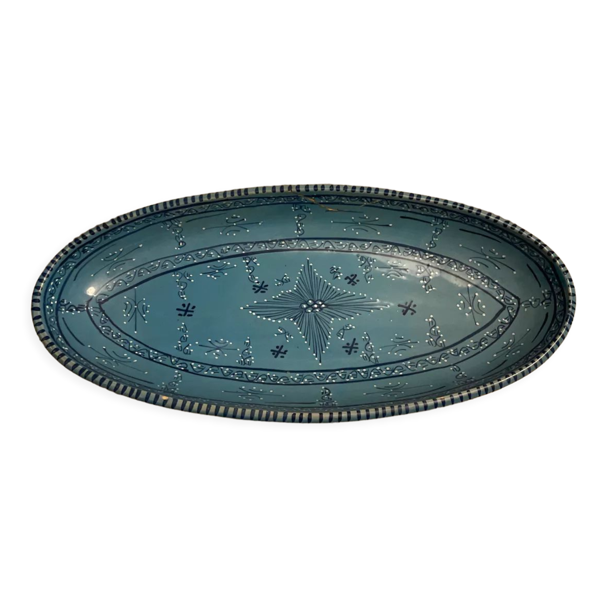Oval flat