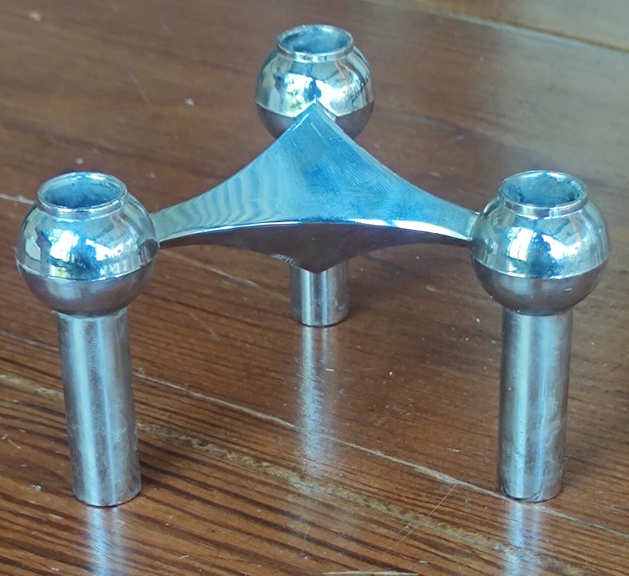 3 Nagel Design Candleholders / box and original candles