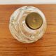 1 of 2 Amazing Golden Bubble Glass Flush Lamps by Doria