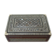 Oriental-style mother-of-pearl wooden box