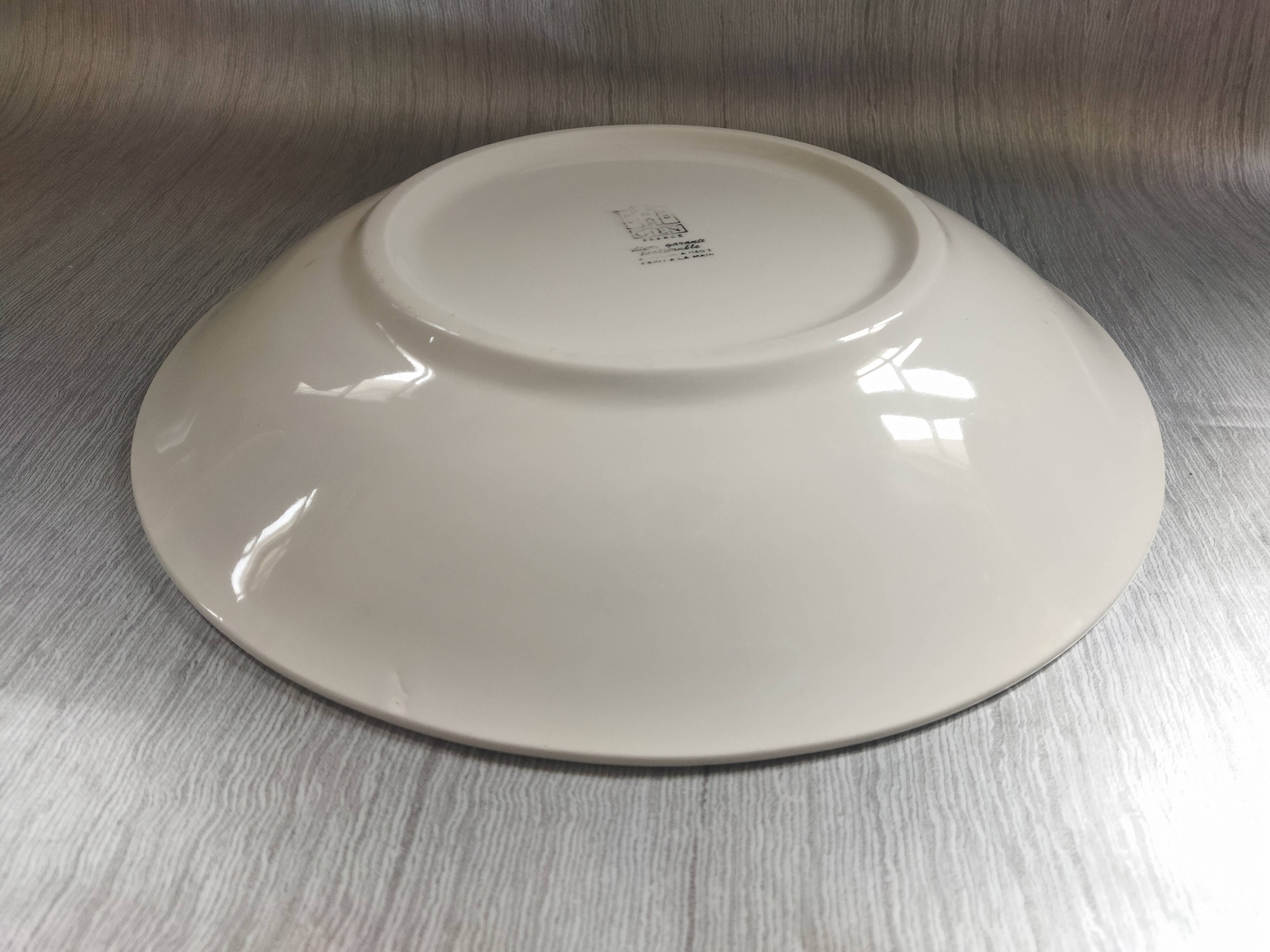 Vintage 1970s Orange Flower Gien Cup