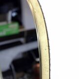 Free-form brass mirror 1970