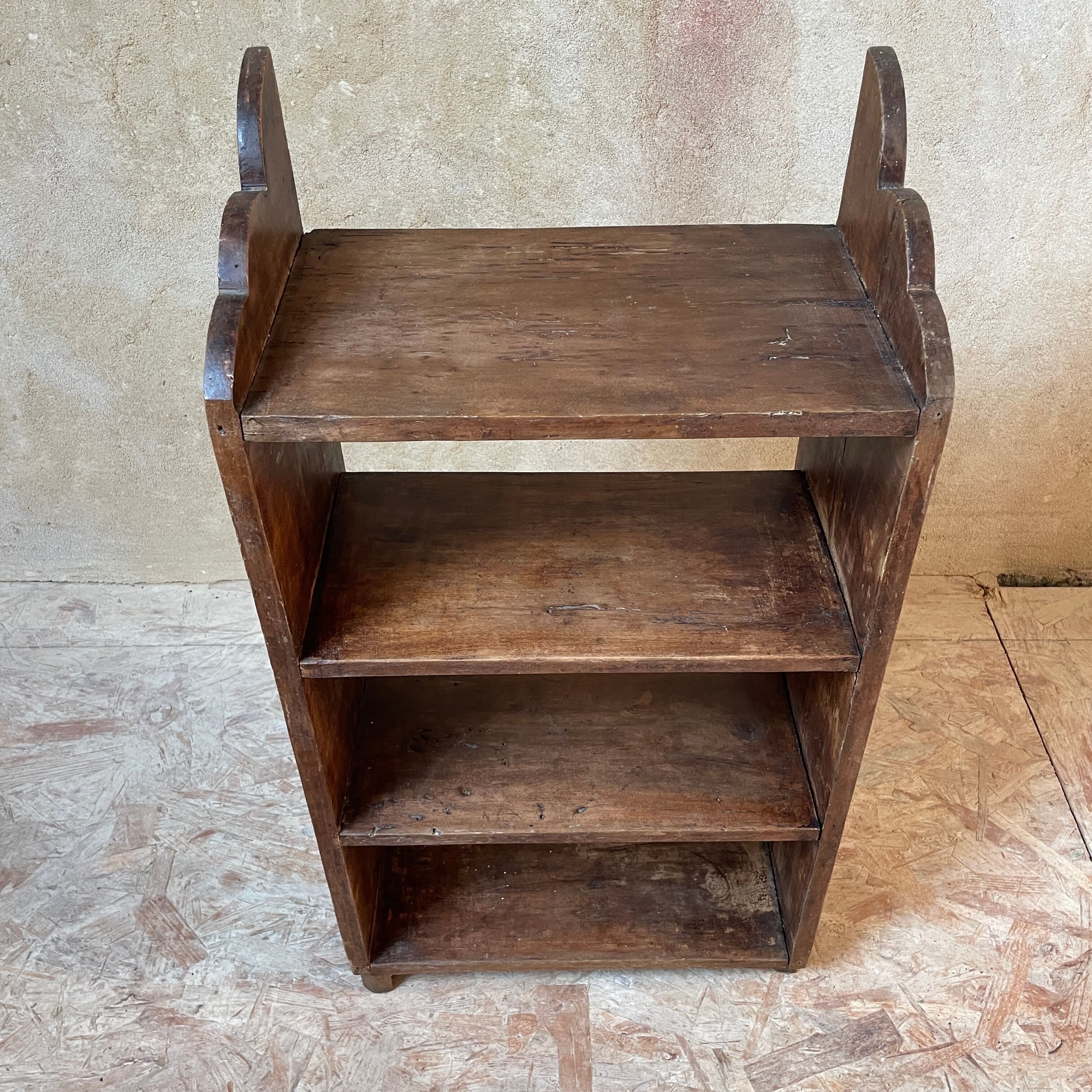 Rustic shelf to put