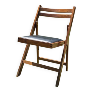 Chaise en bois pliante