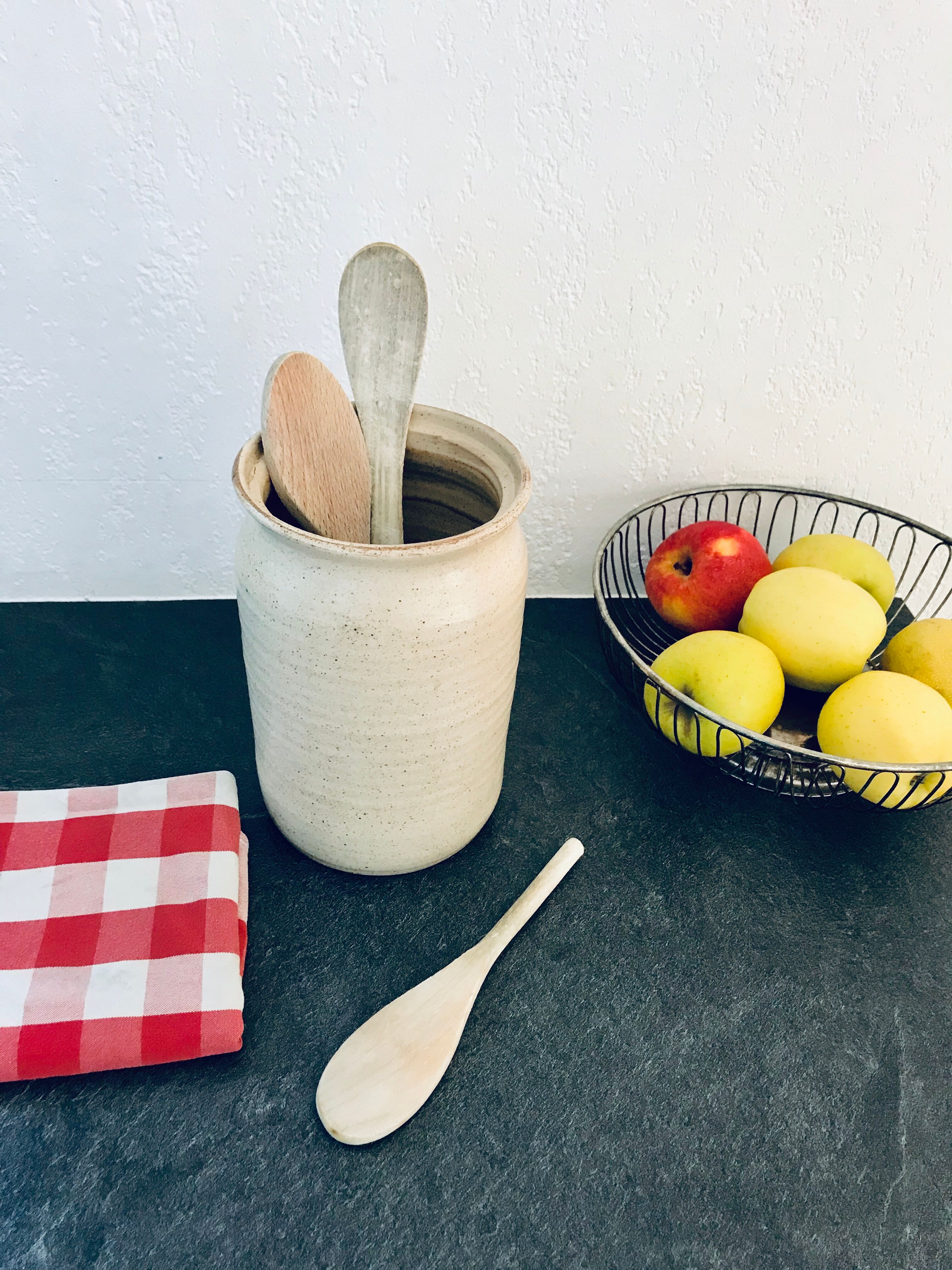 Ancient sandstone pot