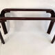 Vintage black/red wood console