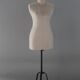 Woman couture mannequin-bust - early 20th century