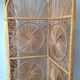 Vintage rattan screen